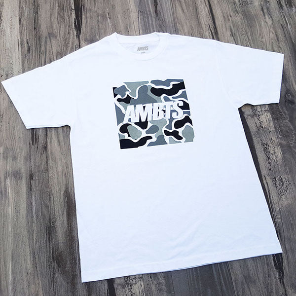 Camo Tee - White